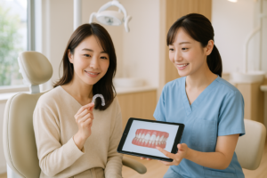 成人矯正（インビザライン）のイメージ